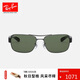 雷朋（RayBan）雷朋太陽鏡方形駕駛騎行運動戶外墨鏡0RB3522 槍色鏡框 64