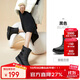 駱駝（CAMEL）2024冬季新品戶(hù)外雪地靴子女款加絨保暖防寒鞋高幫登山鞋 3905