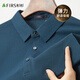 杉杉長(cháng)袖T恤男秋冬2025新款寬松休閑打底衫中青年通勤POLO衫