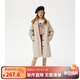 ELLE KIDS法式時(shí)尚風(fēng)衣】春秋款女童女式夾克大童中長(cháng)款百搭時(shí)尚風(fēng)衣外套