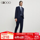 G2000【商場(chǎng)新款】男裝春秋三防面料通勤上班職業(yè)商務(wù)男士西裝外套 靛藍 48