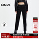 ONLY秋季加絨保暖高腰顯瘦小腳九分牛仔褲女|124449016 J09 深牛仔灰色 170/72A/L