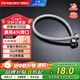 九牧（JOMOO）不銹鋼編織軟管4分雙扣管進(jìn)水管馬桶熱水器上水軟管H5788【40cm】