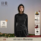 日著(zhù)俠連帽長(cháng)袖T恤2025年新款秋季設計感修身撞色針織打底衫上衣 游馬黑 L