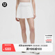 lululemon丨Lightweight 女士輕盈版高腰網(wǎng)球裙速干芯吸 LW8AJGS 白色 S /6
