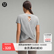 lululemon丨Fast and Light 女士運動(dòng)短袖 T 恤運動(dòng)上衣 LW3GCOS 海鷗灰 XXS /2