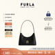芙拉（FURLA）【中秋禮物】DIAMANTE牛皮迷你女士單肩包腋下包鉆石包高級(jí)感 黑色