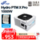全漢（FSP）Hydro PTMXPro1000W白金牌雪裝版全模組電源（ATX3.1/12V-2x6/130mm短機身/壓紋線(xiàn)）