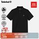 添柏嵐（Timberland）官方男款快干涼感短袖POLO衫新通勤寬松|A66DU A66DU001/黑色 XL