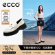 愛(ài)步（ECCO）厚底樂(lè )福鞋女倪妮同款英倫風(fēng)一腳蹬厚底增高牛皮女鞋 蹤跡220723 石灰色22072301378 37 （尺碼偏?。? title=