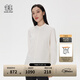 KOLON SPORT/可隆SECO長(cháng)袖襯衫 女士商務(wù)通勤吸濕速干抗菌印花上衣 LKSH5ST804-CR 米白 M 165/88A