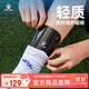 卡爾美（KELME）專業(yè)碳纖維大師護(hù)腿板足球插板式青少年專用成人護(hù)具 黑色 均碼