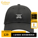 卡賓男裝LOGO章仔棒球帽23新款四季可用帽子商場(chǎng)同款3233309005 煤黑色01 均碼
