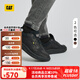 CAT卡特休閑鞋皮鞋工鞋新品城市輕戶(hù)外牛皮低幫鞋APA商場(chǎng)同款 黑色 41