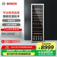 博世（BOSCH）紅酒柜 120支裝家用恒溫恒濕葡萄酒柜 電腦控溫 抗紫外線(xiàn)玻璃 KSW30V80TI