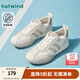 熱風(fēng)（Hotwind）商場(chǎng)同款輕便透氣德訓(xùn)鞋通勤女鞋25年春季時(shí)尚簡(jiǎn)約拼色板鞋 123米金 38 (240mm)