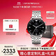 安普里奧·阿瑪尼（Emporio Armani）手表男士簡(jiǎn)約商務(wù)系列 經(jīng)典三針雙眼石英表生日禮物AR0389