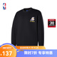 NBA【新款】官方球場(chǎng)生活系列男女同款圓領(lǐng)衛衣(勇士/快船/湖人） 黑色(洛杉磯湖人) M