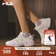 FILA 斐樂(lè )女鞋運動(dòng)鞋貓爪6老爹鞋2025秋季新款時(shí)尚百搭休閑鞋厚底鞋 奶白-GS 35.5