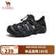 駱駝（CAMEL）免系緩震抓地防撞輕戶(hù)外溯溪徒步?jīng)鲂?G15M380022 夜黑色 43