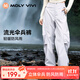 MOLY VIVI工裝沖鋒軟殼褲女秋冬厚款防風(fēng)防寒加絨戶(hù)外登山褲滑雪褲魔力薇薇