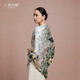 上海故事【專(zhuān)柜同款】100%桑蠶絲絲巾真絲絲綢送媽媽生日婦女節禮物圍巾女