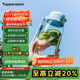特百惠（Tupperware）樂(lè )趣550ML塑料杯夏季男女學(xué)生便攜運動(dòng)水杯子大容量雙飲口 冰水藍