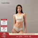 Calvin Klein內衣【摩登引力帶】女士ck本命年輕運動(dòng)工字背心文胸QF7990AD PEA-米杏色 M