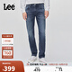 Lee25秋冬新723修身中腰直筒五袋款深藍色男牛仔褲 深藍色  30 