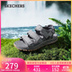 斯凱奇（Skechers）涼鞋男士秋季外穿運動(dòng)涼拖鞋男鞋平底踩屎感軟底沙灘鞋237586
