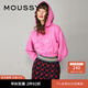 moussy 新品迪士尼合作款粉嫩米奇連帽衛衣010HSQ90-0260 090粉紅色 均碼