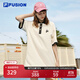 FILA FUSION斐樂(lè )潮牌女子連衣裙夏時(shí)尚寬松簡(jiǎn)約POLO領(lǐng)連身裙 乳糖色-BG XL （175/92A/XL）