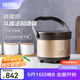 膳魔師（THERMOS）燜燒鍋 免火燉鍋 高真空不銹鋼保溫湯鍋戶(hù)外露營(yíng) 3L TCRA-3000 金色 3L