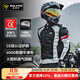 速萊特摩托車(chē)騎行服四季拉力服套裝騎行服防摔機車(chē)服四季騎行裝備機車(chē)服 【白色上衣】網(wǎng)眼透氣/CE護具 L