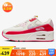 耐克（NIKE） 女子AIR MAX 90 LV8 SE厚底休閑鞋HF5073-133 白亮紅 36.5 