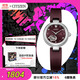 西鐵城（CITIZEN）手表女日韓表紫藤花機械皮帶時(shí)尚禮物PR1021-15X七夕節禮物