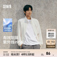 森馬（Semir）UPF50+防曬衣男輕薄外套防曬服夏裝2025新款立領(lǐng)夾克通勤基礎百搭 本白10102 L