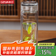 格亞（GEYA）景行雙層玻璃杯男士 高檔商務(wù)玻璃茶杯玻璃水杯泡茶杯子禮盒