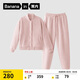 蕉內絨絨501H睡衣睡褲女士珊瑚絨長(cháng)袖長(cháng)褲秋冬季情侶可外穿家居服套裝