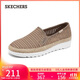 斯凱奇（Skechers）單鞋秋季女鞋2025新款漁夫鞋平底涼鞋淺口百搭休閑鞋114525