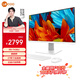 聯(lián)想（Lenovo）來(lái)酷 Lecoo一體臺式機電腦27英寸(R5-7430U 16G內存 512GB SSD 無(wú)線(xiàn)鍵鼠 正版win11系統 ) 白