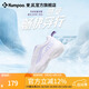 薰風(fēng)（KUMPOO）星云D16羽毛球鞋 透氣百搭防滑減震熏風(fēng)入門(mén)進(jìn)階男女同款運動(dòng)鞋 星云D16 白紫色 38