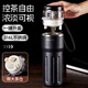 cica保溫杯男士茶水分離泡茶杯子2025年新款316不銹鋼大容量車(chē)載水杯 黑色480ml(316L不銹鋼+超大茶倉)