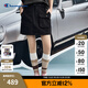 Champion冠軍短裙女2025夏季新款潮A字裙工裝風(fēng)半身裙純色極簡風(fēng) 黑色 L