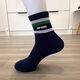 75周年紀念款羽毛球襪子男女短筒中筒加厚毛巾底專(zhuān)業(yè)運動(dòng)襪 75周年藏青 M推薦40-45碼1雙