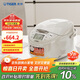 虎牌（TIGER）碗型加熱智能微電腦 可預約電飯煲家用 2-3人 3L JAX-C10C