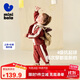 迷你巴拉男童女童長(cháng)袖套裝寶寶休閑嬰兒衣服套裝學(xué)院兩件套2025新品