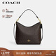 蔻馳（COACH）【品牌直供】女士LAUREL36大號單肩包深棕色深棕色CY685