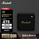 馬歇爾（Marshall）WILLEN II無(wú)線(xiàn)藍牙便攜2代音箱 戶(hù)外防塵防水迷你音響 內置麥克風(fēng)支持免提通話(huà)音箱 黑金色