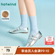 熱風(fēng)秋季新款女士時(shí)尚圓頭一字帶休閑鞋晚晚風(fēng)氣質(zhì)淺口單鞋 13銀色 38 正碼